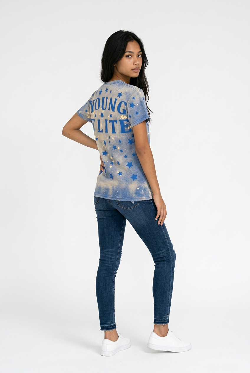 “Young Love” tee (Blu)