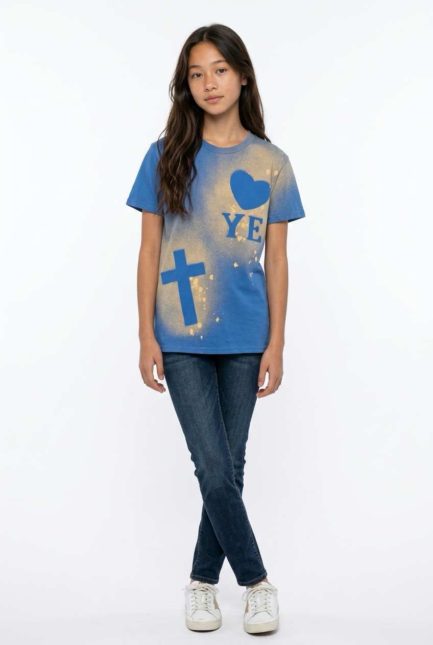 “Young Love” tee (Blu)