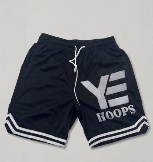 “Volume 1” basketball shorts (Blk&Wht)