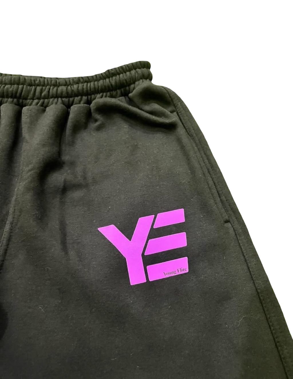“Logo Purp” cropped hooper sweats
