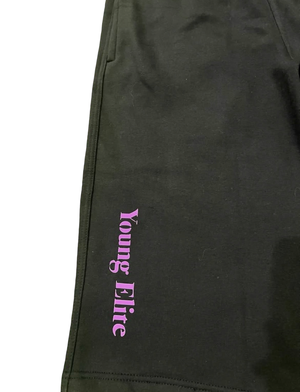 “Logo Purp” cropped hooper sweats