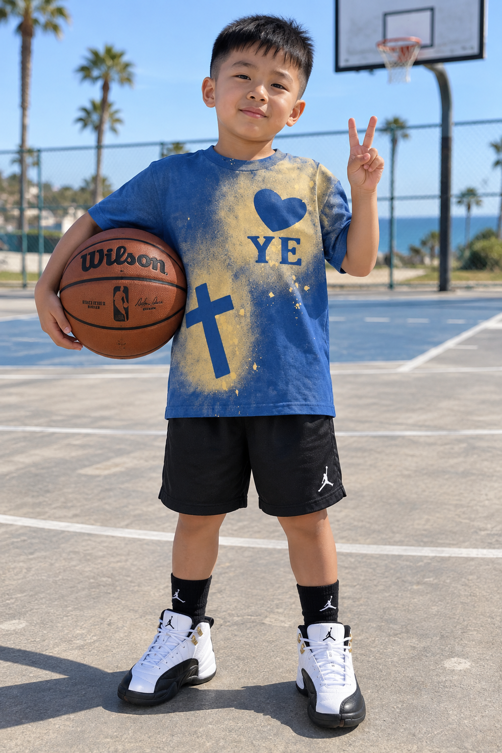 “Young Love” tee (Blu)